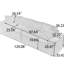 Tapis de sol White Turtle Velvet multifonctionnel, agencement flexible, éponge de haute qualité, idéal pour des réunions de famille confortables et luxueuses à la maison, densité