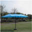 Parasol de marché pour terrasse double 15 po x 9 pi avec double face rectangulaire et lumière - taupe-1235542464