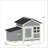 36" Compact Chicken Coop With Openable Nesting Box & Pull-Out Tray
