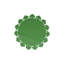 Tessuti Sage Round Placemats With White Stitching-1584502309