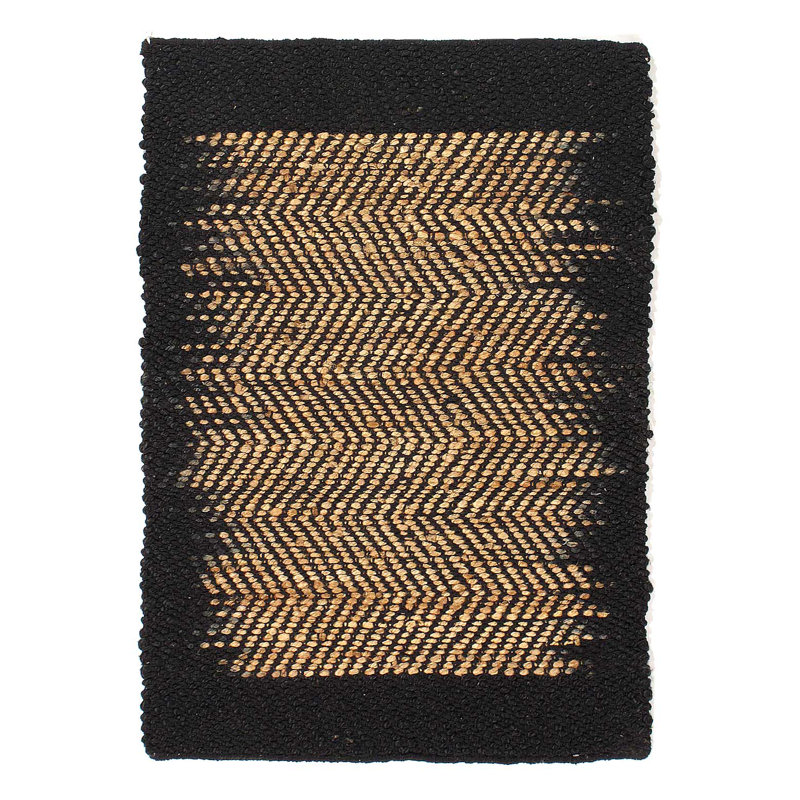 Tapis fait à la main 2 pi 2 po x 3 pi 1 po Jude