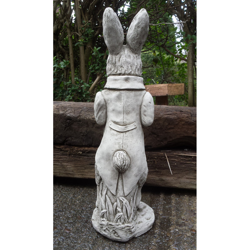 Monro Animals Weather Resistant Stone Garden Statue