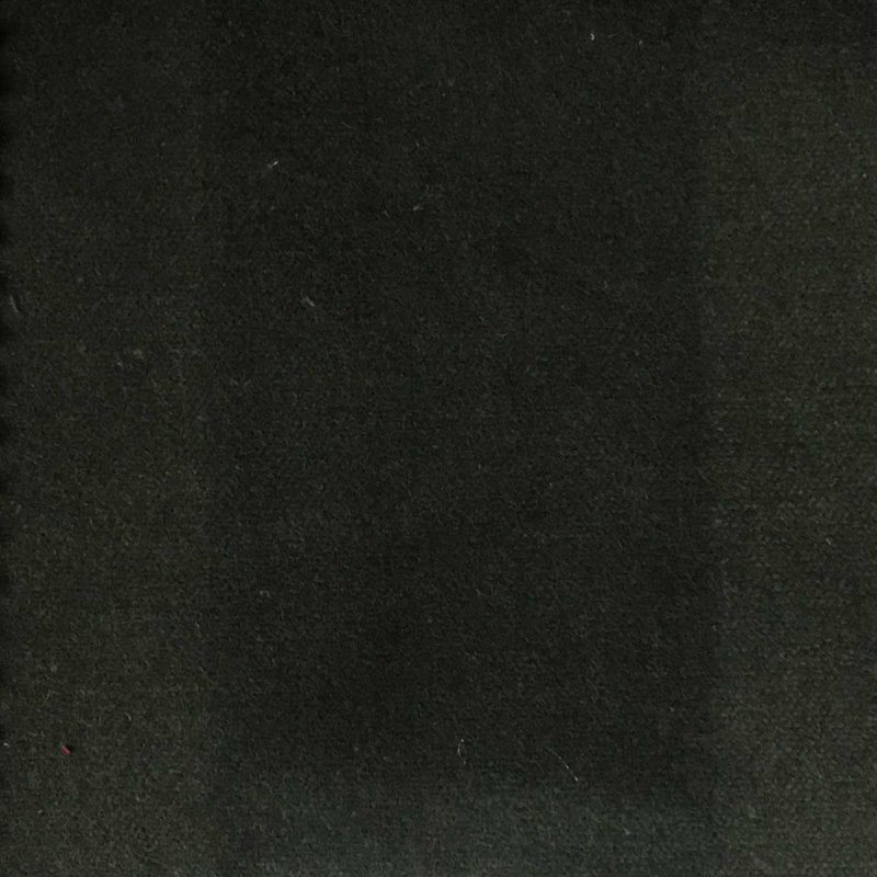 Bowie-Regal Cotton Plain Velvet Upholstery Fabric, Pewter