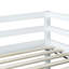 Lit mezzanine en bois massif avec échelle et plateforme à lattes renforcées pour un rangement spacieux sous le lit et une conception sécuritaire à basse hauteur-172121141-172121139