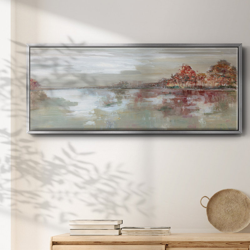 Scenic Sunrise - toile encadrée, H 20 po x l 50 po