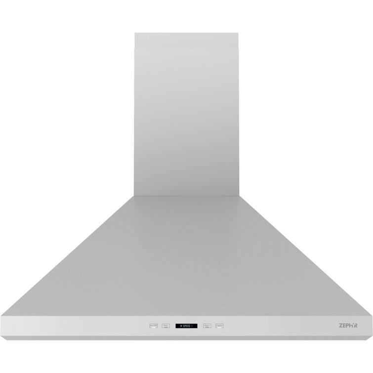 Core Zephyr Siena 30 In. 650 CFM Wall Mount Range Hood With LED Light In Stainless Steel