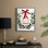 «Christmas Holiday Art», reproduction encadrée CMI