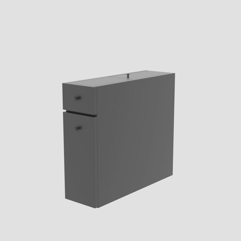Bathroom Cabinet, Anthracite