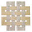 Celtic Vinyl Geometric Woven Placemat-2084866853
