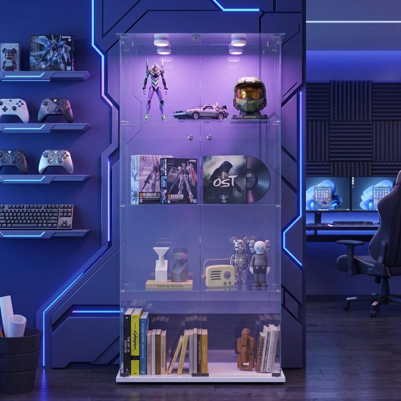 Display Cabinet, White
