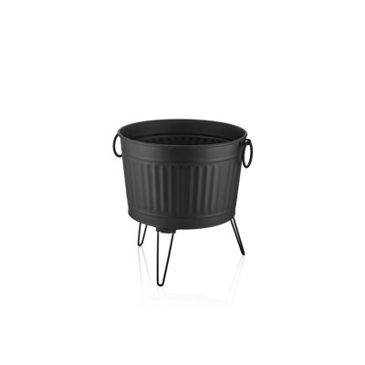 Brawley Metal Pot Planter