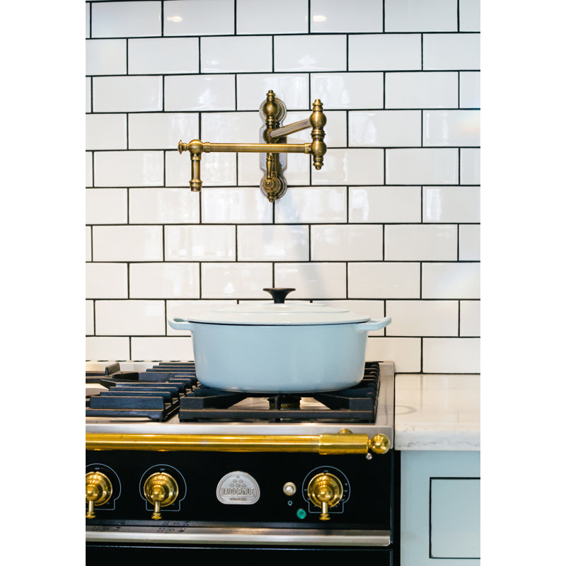 Traditional Wall Mounted Potfiller, Lever Handle