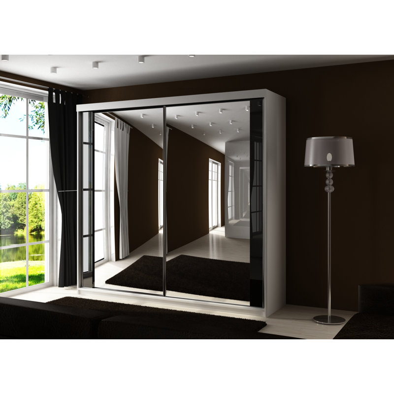 Madianna 2 Door Wardrobe, White