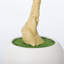 Arbre artificiel de 8,2 pi en pot blanc - Faux arbre pour le salon