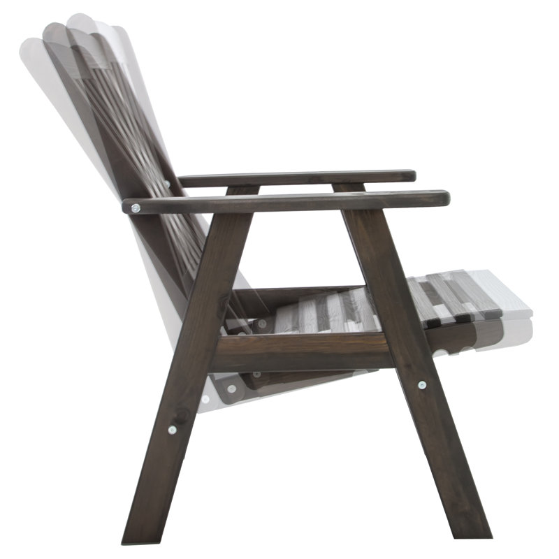 Heckson Patio Dining Armchair, Grey