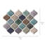 Carrelage mosaïque auto-adhésif 44 po x 31,5 po-493616801