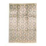 Silk Oriental Area Rug in Gold