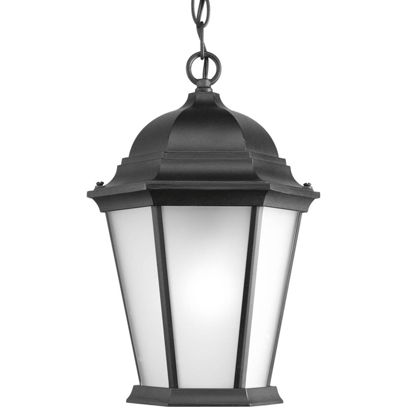 Lanterne suspendue à 1 lumière Triplehorn, Noir