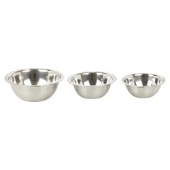 Vinod Mixing Bowls Set - 5-Piece, Easy-Grip, Stainless Steel