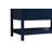 Elena 42 " W Freestanding Standard Free Standing 1 Single Vanity Bathroom Vanity With Engineered Marble Top-1105024949