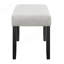 Banc rembourré 1pc