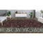 Hand-Knotted High-Quality Red and Ivory Area Rug