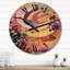 Horloge murale en bois d'Amman-374063755