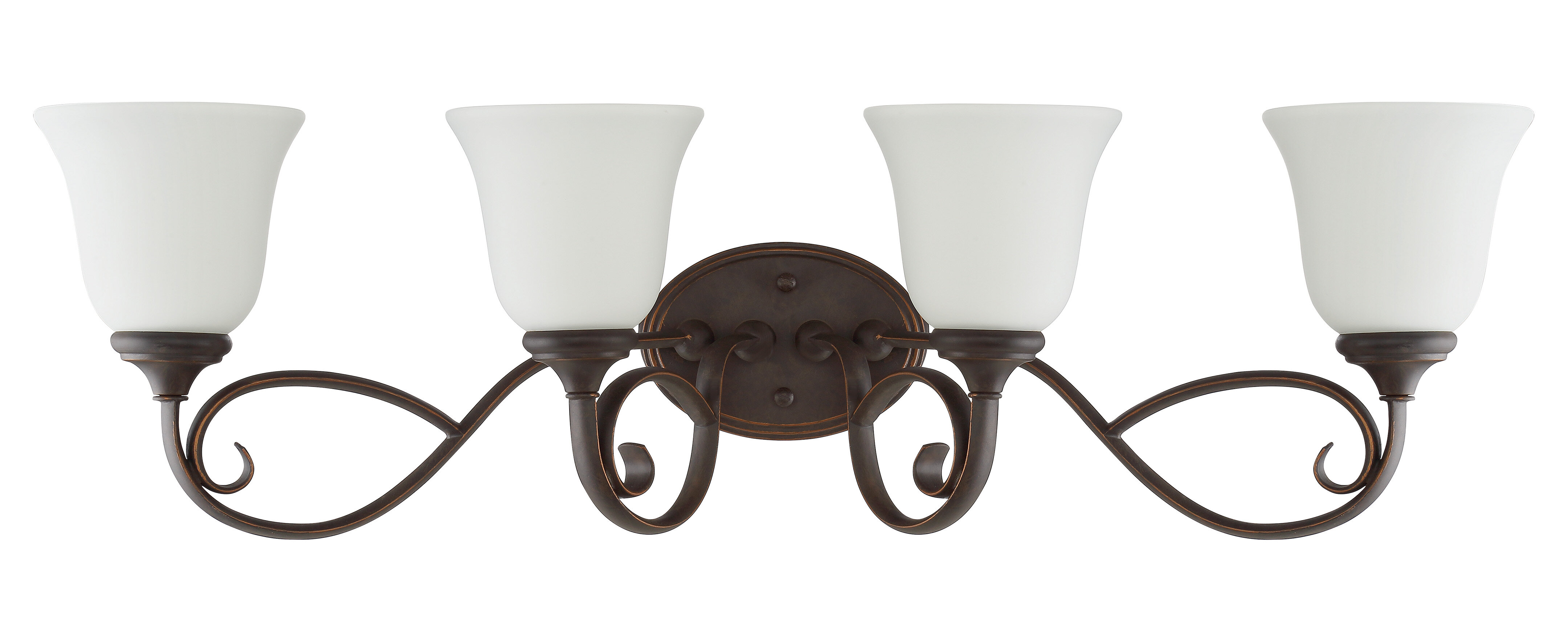 Fleur De Lis Living Chalfont 4 - Light Vanity Light & Reviews | Wayfair