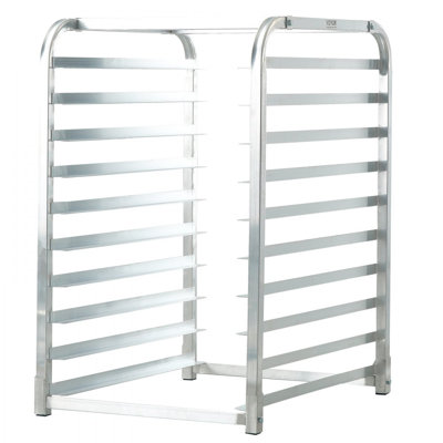 Porte-paniers à chignon, étagères de boulangerie commerciales à 10 niveaux avec roues de frein, étagère de rangement en aluminium