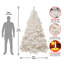 The Holiday Aisle® Winchester White Pine Tree with Clear Lights-998729739
