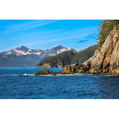 Coastal Scenery, Kenai Fjords by Uwe-Bergwitz - Wrapped Canvas Print