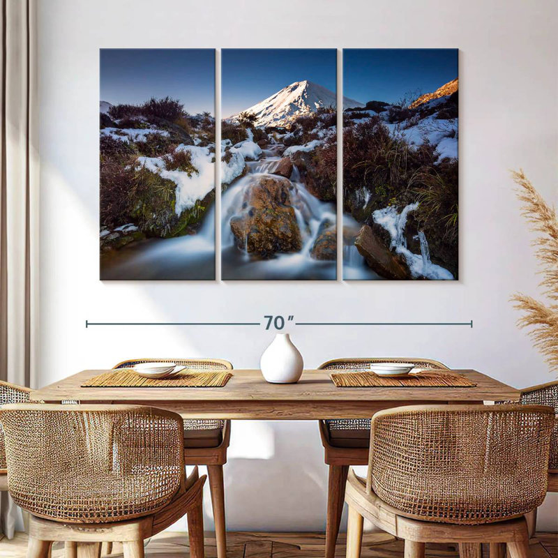 Rorry Tongariro Falls Rush, 42" H x 65" W