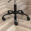 Chaise de bureau pivotante en tissu-1306954371