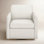 Savannah Upholstered Swivel Armchair