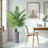 Artificial Tree In Planter, Fake Areca Tropical Palm Silk Tree Home Decoration (Plant Pot Plus Tree)-1428695289-1423853054