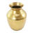 Metal Hammered Spotted Decorative Gold Vase