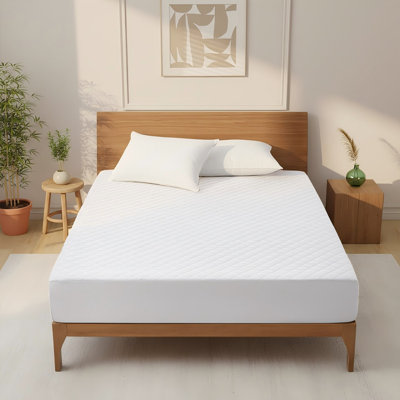 Housse de protection imperméable pour matelas en duvet synthétique