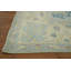 Tapis floral en laine Oushak
