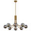 Lustre moderne 8 lumières Spoutnik