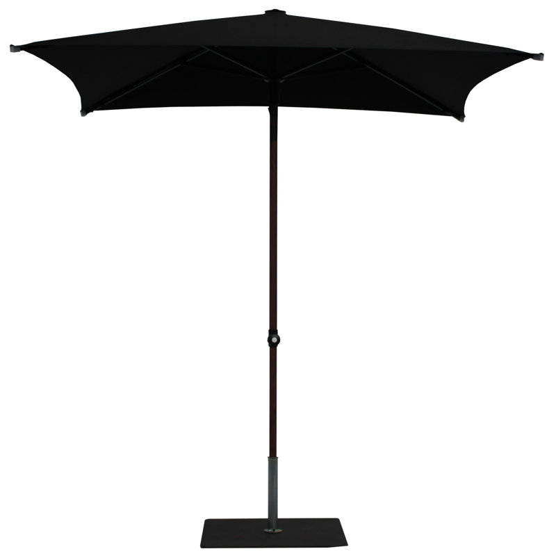 Aolaith 200cm Market Parasol, Black