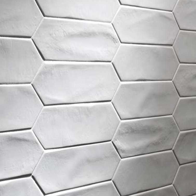Qube Tiles Arte 6 x 6 Zellige Look Matte Subway Wall Tile