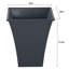  4 Piece Plastic Plant Pot Set-570663384-570899984