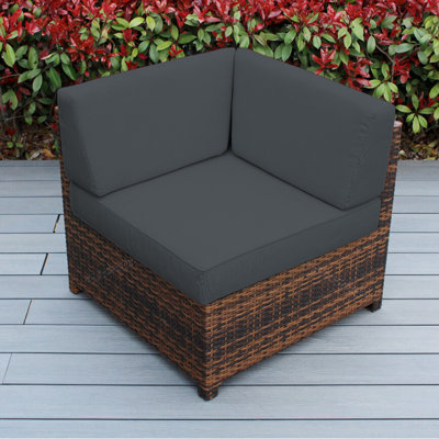 Chaise de patio avec coussins Billyjo