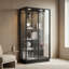 Vitrine avec éclairage H 72 po