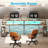 Gaming Desk With Led Strip, Computer Desk With Cpu Stand And Monitor Shelf,l-shaped Writing Desk With Versatile Iron Hooks And Ample Storage Space, Home Office Desk With Built-in Power Outlets-487670571