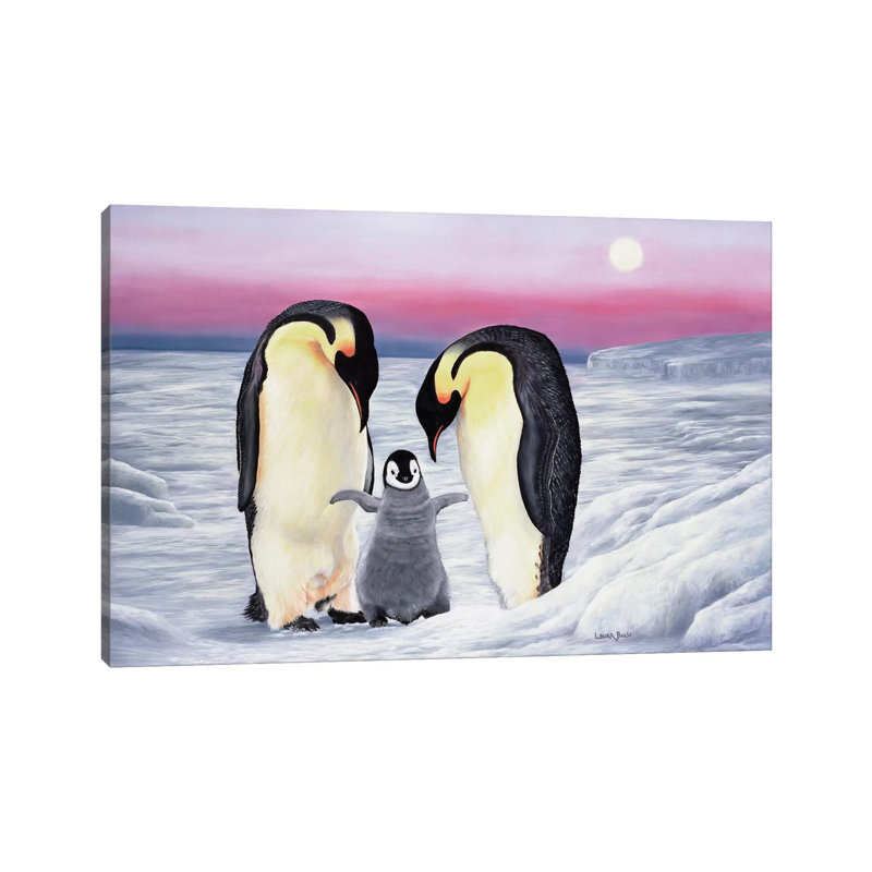 Look Who's Walking by Laura Curtin - Wrapped Canvas Painting, 20.32 cm H x 30.48 cm W