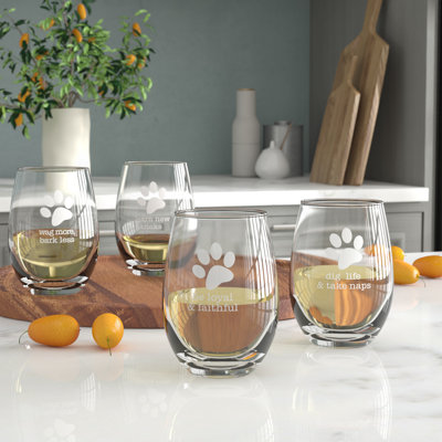 Castille 21 oz. Wine Glass Set