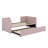 Upholstered Daybed With Pop Up Trundle-1281069976