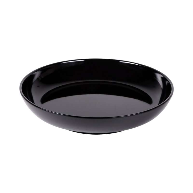 Elite Global Solutions Melamine Serving Bowl, Black