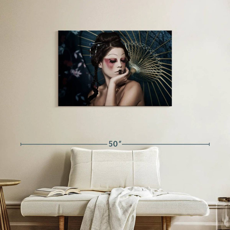Maquillage de la Shisworth moderne Geisha, H 24 po x l 36 po